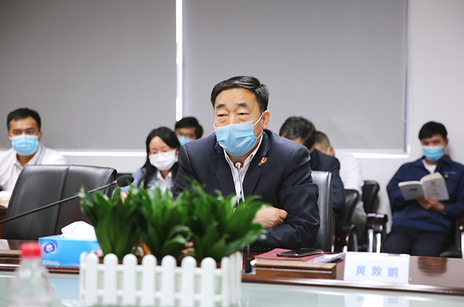 主題黨日 | 抗疫情、保生產(chǎn) 為全力實現(xiàn)經(jīng)營目標而奮斗