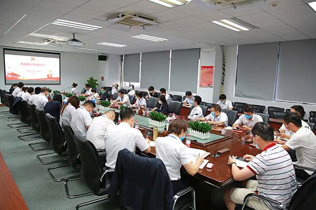 主題黨日丨加強和規范黨內政治生活，從嚴治黨助推公司高質量發展